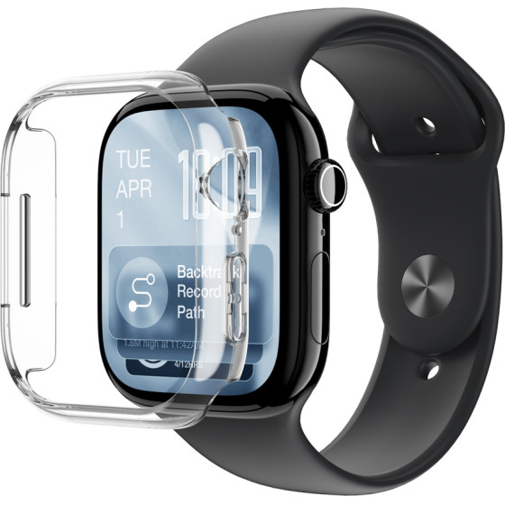 AmazingThing Minimal Protective Case For Apple Watch Series 11 42mm - Clear - (AIW46MSV)
