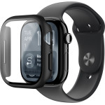 AmazingThing Radix Glass Screen Protector With Case For Apple Watch Series 11 42mm - Black - (AIW42RBK)