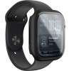 AmazingThing Radix Glass Screen Protector With Case For Apple Watch Series 11 46mm - Black - (AIW46RBK)