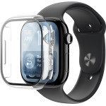 AmazingThing Radix Glass Screen Protector With Case For Apple Watch Series 11 46mm - Clear - (AIW46RCL)