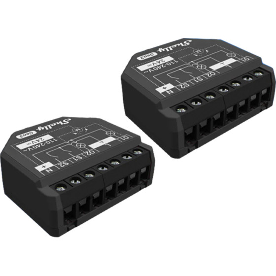 Shelly ��� 2 �������� 2PM Gen3 WiFi/Bluetooth - (2PMGen3-2pack)