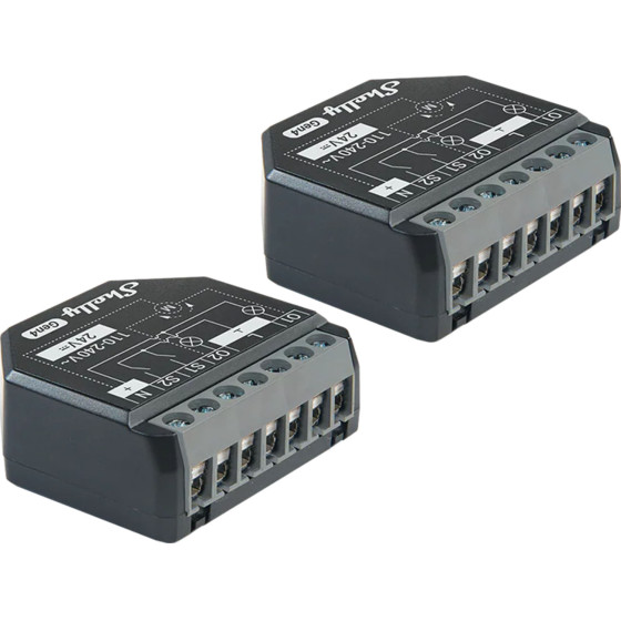 Shelly ��� 2 �������� 2PM Gen4 Zigbee/Matter - (2PMGen4-2pack)