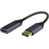 Vivanco Adapter Displayport To Hdmi 0.1m - (VNITDPHDMIMET)