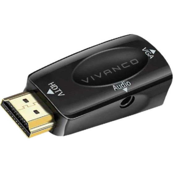 Vivanco Adapter Hdmi To Vga - (VNITADHDMIVGAK)