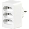 Vivanco Adapter Schuko To 3X Euro Socket - (VVELADASCH3EUW)