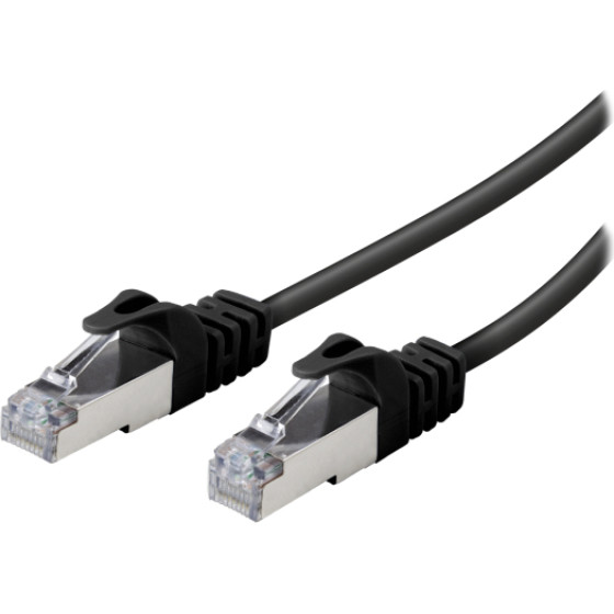 Vivanco CAT8 Utp Network Ethernet Cable RJ45 5m Black - (VNITLAN8F50STP)