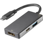 Vivanco Type C Super Speed Hub 3 In 1 Hdmi 4K 60 Hz - (HUBHDUSBPC)