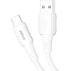 BWOO 3A Silicone Cable X329C USB-C 3A 1m white