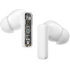 BWOO Bluetooth Earphones BW40 Tws Anc With Lcd Display white
