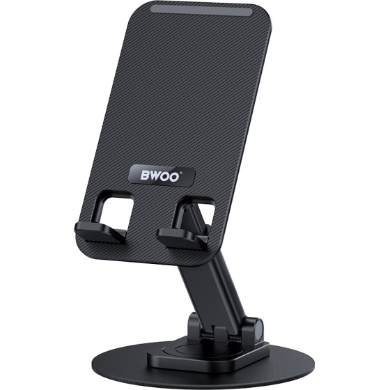 BWOO Rotating Desktop Phone Holder ZJ132 black