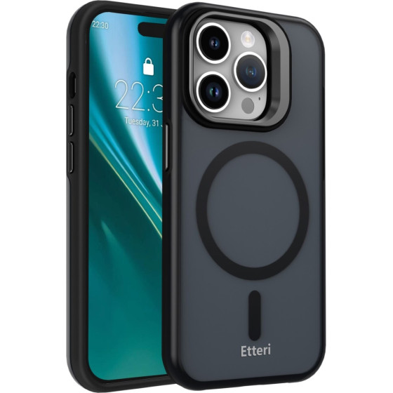 Etteri Morning Fog Case For Iphone 15 Pro 6,1'' black