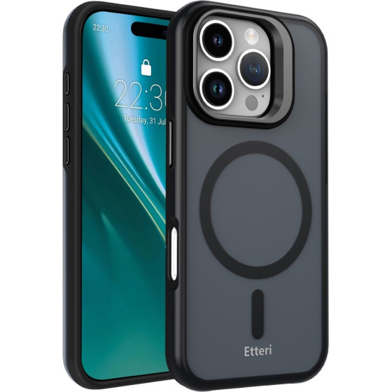Etteri Morning Fog Case For Iphone 16 Pro 6,3'' black