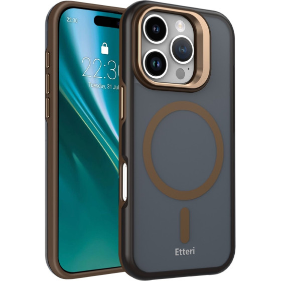 Etteri Morning Fog Case For Iphone 16 Pro 6,3'' brown