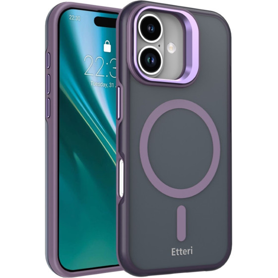 Etteri Morning Fog Case For Iphone 17 6,3'' purple