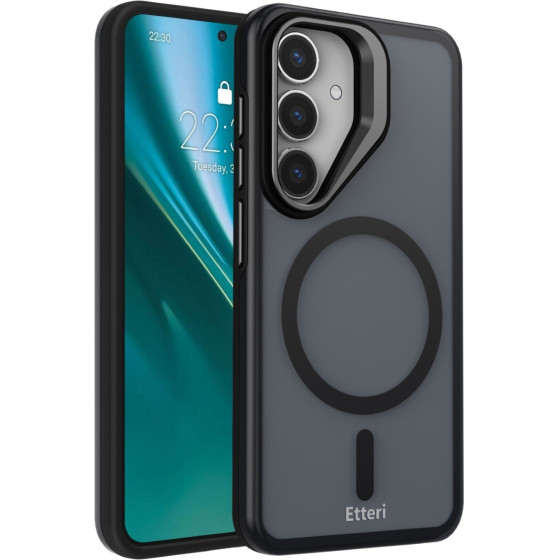 Etteri Morning Fog Case For Samsung S25 black