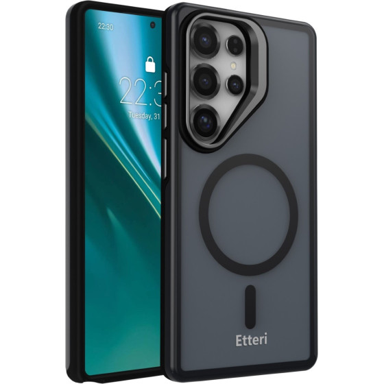 Etteri Morning Fog Case For Samsung S25 Ultra black