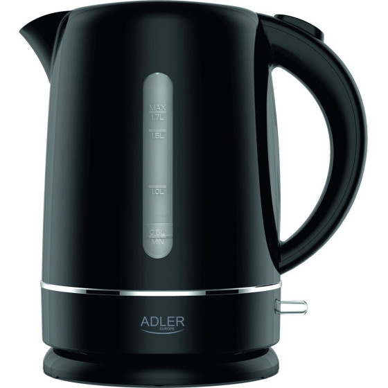 Adler 1385B Black White Electric Kettle - (Ad 1385b)