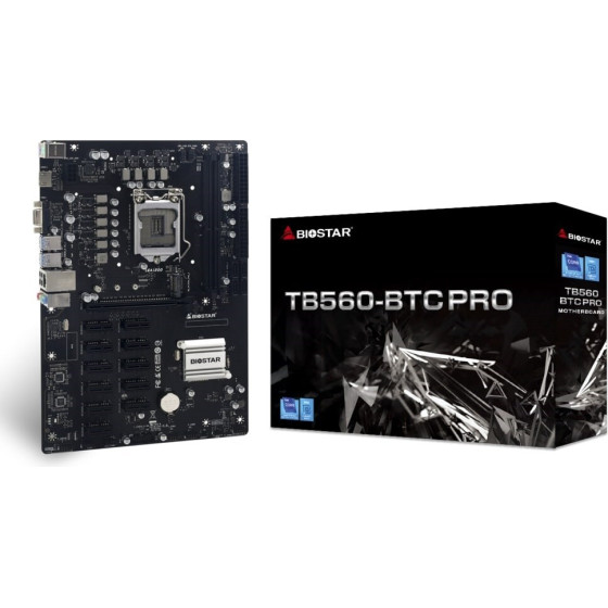 Biostar Motherboard - (TB560-Btc PRO)