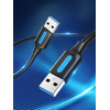 Vention Usb 3.0 A Male To A Male Cable 0.5M Black Pvc Type - (CONBD)
