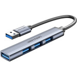 Vention Usb 3.0 To Usb 3.0/Usb 2.0*3 Mini Hub 0.15M Gray Metal Type - (CKOHB)