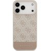 Guess Pu 4G Stripe Case For Iphone 17 Pro Max Pink - (GUHCP17XG4GLPI)