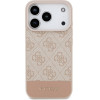 Guess Pu 4G Stripe Case For Iphone 17 Pro Pink - (GUHCP17LG4GLPI)