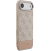 Guess Pu 4G Stripe Case For Iphone Air Pink - (GUHCP17MG4GLPI)