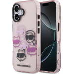 Karl Lagerfeld Iml Multi K&Ch Heads Case For Iphone 17 Pink - (KLHCP17SHMCHKCOP)