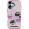 Karl Lagerfeld Iml Multi K&Ch Heads Case For Iphone 17 Pink - (KLHCP17SHMCHKCOP)
