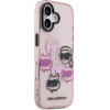 Karl Lagerfeld Iml Multi K&Ch Heads Case For Iphone 17 Pink - (KLHCP17SHMCHKCOP)