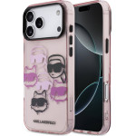 Karl Lagerfeld Iml Multi K&Ch Heads Case For Iphone 17 Pro Max Pink - (KLHCP17XHMCHKCOP)