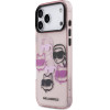 Karl Lagerfeld Iml Multi K&Ch Heads Case For Iphone 17 Pro Max Pink - (KLHCP17XHMCHKCOP)