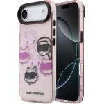 Karl Lagerfeld Iml Multi K&Ch Heads Case For Iphone Air Pink - (KLHCP17MHMCHKCOP)