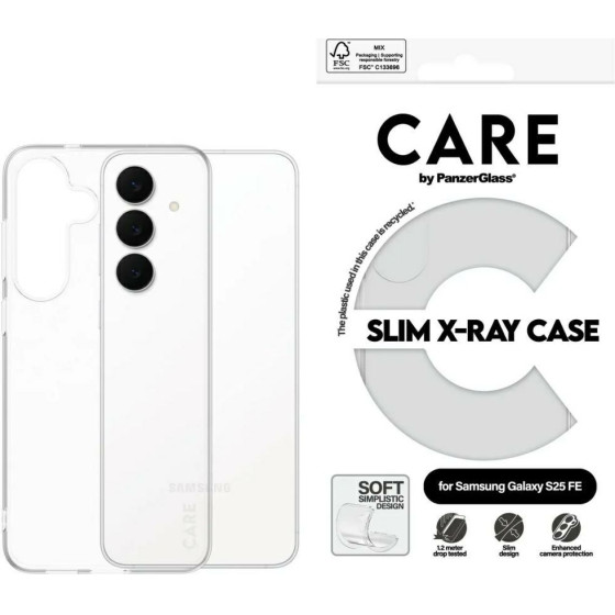 PanzerGlass Etui Care By Fashion X-Ray Do Samsung Galaxy S25 Fe Przezroczysty - (CR38575)