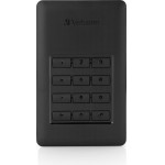 Verbatim Portable External Hdd Store n Go With Keyboard 2TB Black - (53403)