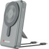 Verbatim Powerbank Charge n Go 10000mAh With Stand Magnetic Wireless Tft Display 2xUSB-C Cable Grey - (32272)