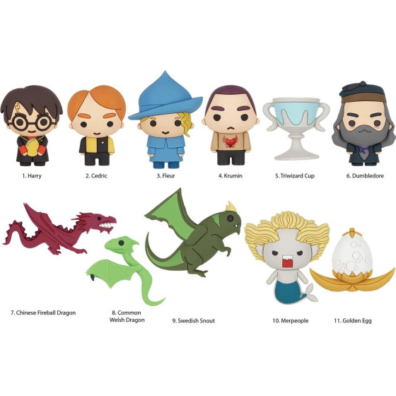 Monogram: Harry Potter (Series6) (Blind Bag/Random) 3D Foam Bag Clips Figures (48200)