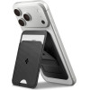 Spigen S314-1 Slim Fold Tripod Magsafe Universal Magnetic Card Holder Black - (AFA10405)
