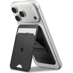 Spigen S314-1 Slim Fold Tripod Magsafe Universal Magnetic Card Holder Black - (AFA10405)