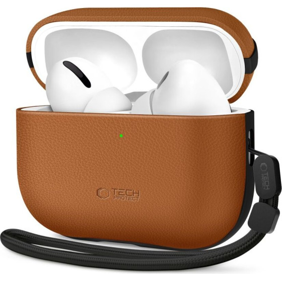 Tech-Protect Naturalfit Apple Airpods Pro 3 BROWN