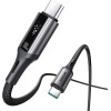 Joyroom S-A60 Startalk 100W USB-C - USB-C Cable 1.2m - Black - (S-A60 C-C 100W 1.2m black)