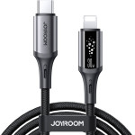 Joyroom S-A60 Startalk 30W USB-C- Lightning Cable 1.2m - Black - (S-A60 C-L 30W 1.2m black)