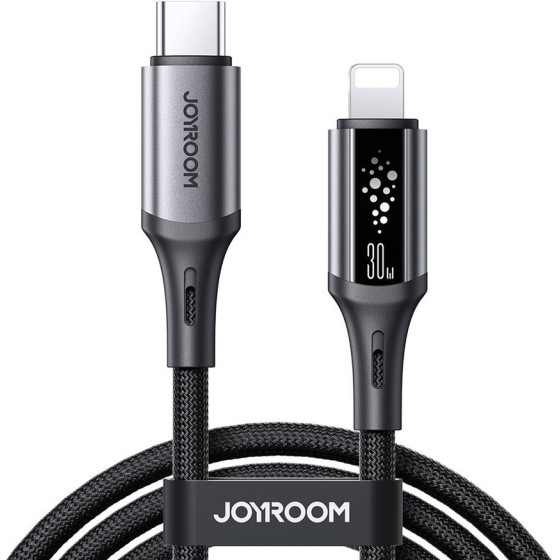 Joyroom S-A60 Startalk 30W USB-C- Lightning Cable 1.2m - Black - (S-A60 C-L 30W 1.2m black)