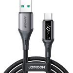 Joyroom S-A60 Startalk 3A USB-A - USB-C Cable 1.2m - Black - (S-A60 A-C 3A 1.2m black)