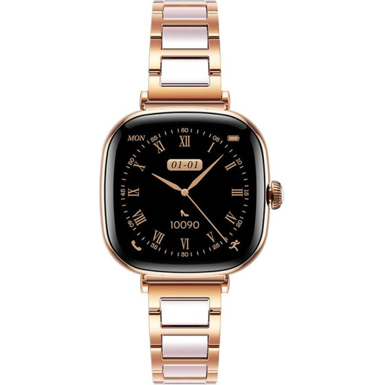 Joyroom Starlight Smartwatch With Call Receiving Capability - Gold - (JR-FS1)