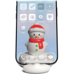 SBS Mobile Stand Holder Xmas Snowman Design - (TESTANDSNOW)
