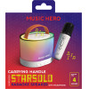 SBS Music Hero Karaoke Speaker With Microphone Led Lights And Voice Effects - (MHSPKARASOLOW)