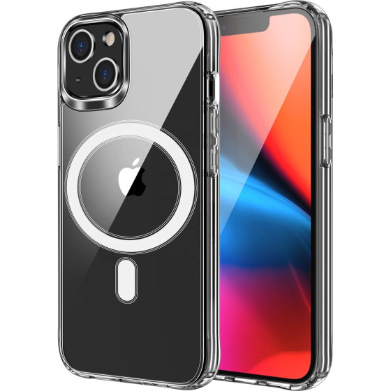 Clear Mag Cover Case Compatible With Magsafe For Samsung A37 transparent