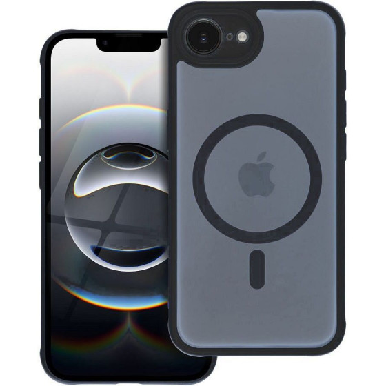 Full Matte Mag Cover Case Compatible With Magsafe For Samsung A37 black