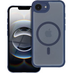 Full Matte Mag Cover Case Compatible With Magsafe For Samsung A57 Navy blue